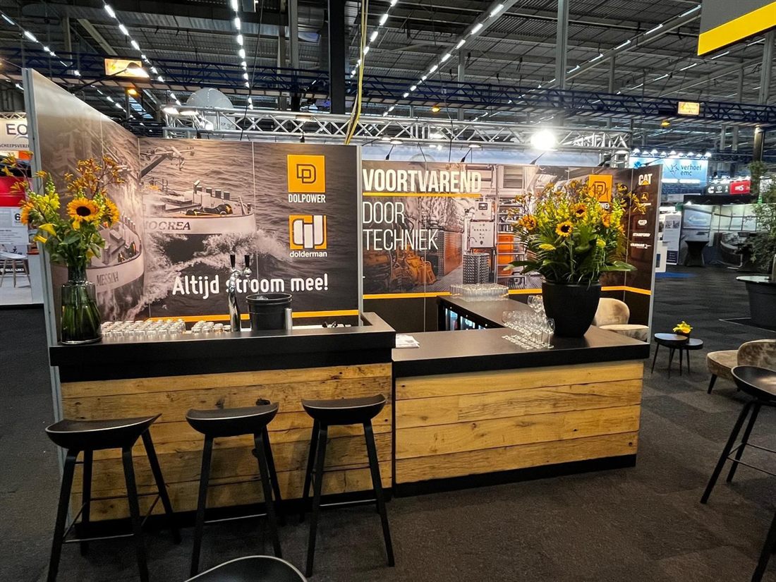Raw Nature op een beursstand van 30 m²